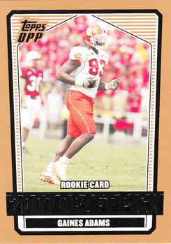 2007 Topps Draft Picks & Prospects #107 Gaines Adams Front
