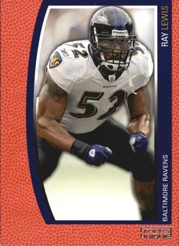 2009 Topps Unique - Red #3 Ray Lewis Front