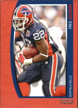 2009 Topps Unique - Red #12 Fred Jackson Front