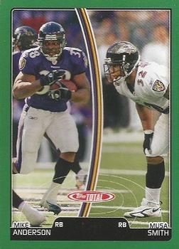 2007 Topps Total #13 Musa Smith / Mike Anderson Front