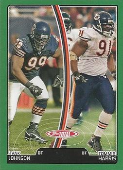 2007 Topps Total #23 Tommie Harris / Tank Johnson Front
