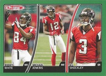 2007 Topps Total #99 Michael Jenkins / D.J. Shockley / Roddy White Front