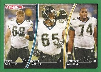 2007 Topps Total #130 Chris Naeole / Brad Meester / Maurice Williams Front