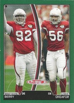 2007 Topps Total #178 Chike Okeafor / Bertrand Berry Front