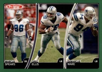 2007 Topps Total #203 DeMarcus Ware / Greg Ellis / Marcus Spears Front