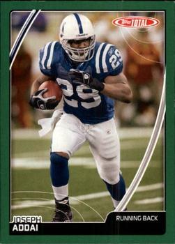 2007 Topps Total #304 Joseph Addai Front