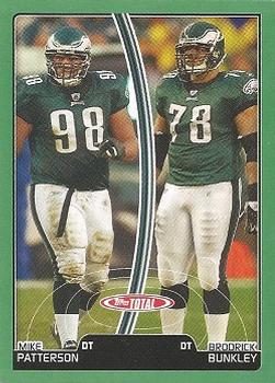 2007 Topps Total #328 Brodrick Bunkley / Mike Patterson Front