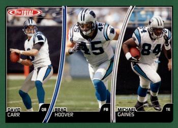2007 Topps Total #367 David Carr / Brad Hoover / Michael Gaines Front
