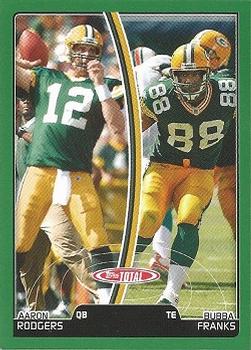 2007 Topps Total #383 Bubba Franks / Aaron Rodgers Front