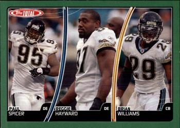 2007 Topps Total #393 Brian Williams / Paul Spicer / Reggie Hayward Front