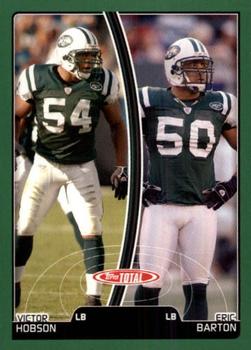 2007 Topps Total #411 Victor Hobson / Eric Barton Front