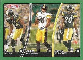 2007 Topps Total #421 Ike Taylor / Deshea Townsend / Bryant McFadden Front