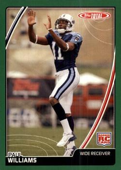 2007 Topps Total #488 Paul Williams Front