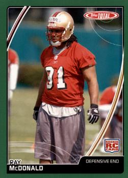 2007 Topps Total #515 Ray McDonald Front
