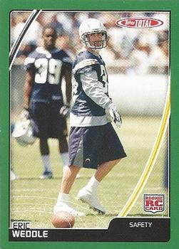 2007 Topps Total #544 Eric Weddle Front