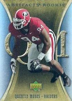 2007 Upper Deck Artifacts #191 Quentin Moses Front