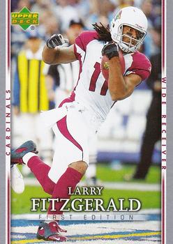 2007 Upper Deck First Edition #2 Larry Fitzgerald Front