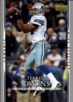 2007 Upper Deck First Edition #27 Terrell Owens Front