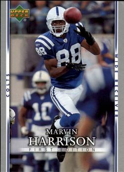 2007 Upper Deck First Edition #41 Marvin Harrison Front