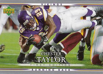 2007 Upper Deck First Edition #53 Chester Taylor Front