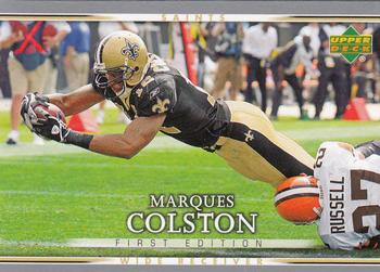 2007 Upper Deck First Edition #67 Marques Colston Front