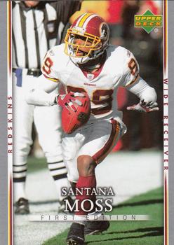 2007 Upper Deck First Edition #99 Santana Moss Front