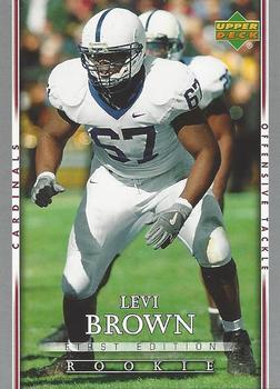 2007 Upper Deck First Edition #106 Levi Brown Front