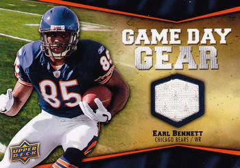 2009 Upper Deck - Game Day Gear #NFL-EA Earl Bennett Front