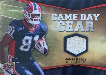 2009 Upper Deck - Game Day Gear #NFL-JH James Hardy Front