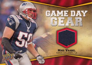 2009 Upper Deck - Game Day Gear #NFL-MV Mike Vrabel Front