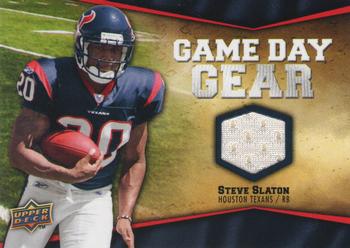 2009 Upper Deck - Game Day Gear #NFL-SL Steve Slaton Front