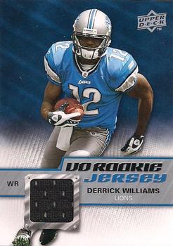 2009 Upper Deck - UD Rookie Jerseys #RJ-DW Derrick Williams Front