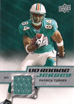 2009 Upper Deck - UD Rookie Jerseys #RJ-PT Patrick Turner Front