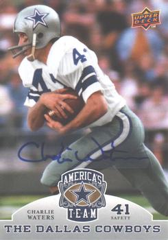 2009 Upper Deck America's Team - Autographs #14 Charlie Waters Front