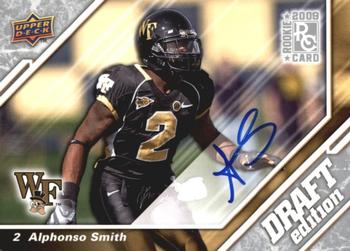 2009 Upper Deck Draft Edition - Autographs Silver #14 Alphonso Smith Front