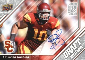 2009 Upper Deck Draft Edition - Autographs Silver #61 Brian Cushing Front