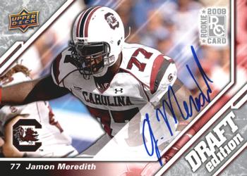 2009 Upper Deck Draft Edition - Autographs Silver #110 Jamon Meredith Front