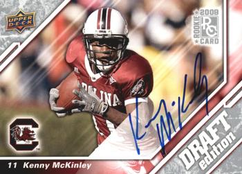 2009 Upper Deck Draft Edition - Autographs Silver #115 Kenny McKinley Front