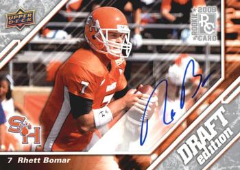 2009 Upper Deck Draft Edition - Autographs Silver #143 Rhett Bomar Front