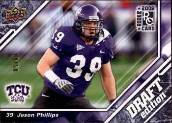 2009 Upper Deck Draft Edition - Blue #15 Jason Phillips Front