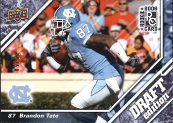 2009 Upper Deck Draft Edition - Blue #58 Brandon Tate Front