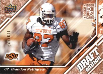 2009 Upper Deck Draft Edition - Bronze #36 Brandon Pettigrew Front