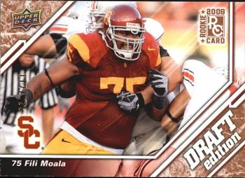 2009 Upper Deck Draft Edition - Bronze #49 Fili Moala Front