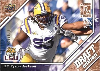 2009 Upper Deck Draft Edition - Bronze #54 Tyson Jackson Front