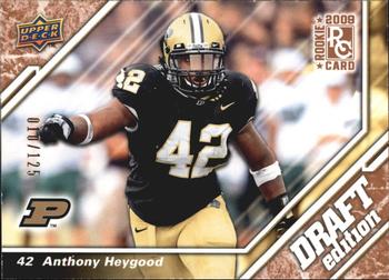 2009 Upper Deck Draft Edition - Bronze #65 Anthony Heygood Front