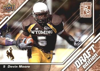 2009 Upper Deck Draft Edition - Bronze #79 Devin Moore Front