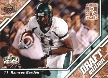 2009 Upper Deck Draft Edition - Bronze #116 Ramses Barden Front