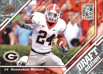 2009 Upper Deck Draft Edition - Brown #8 Knowshon Moreno Front