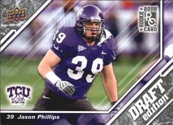 2009 Upper Deck Draft Edition - Brown #15 Jason Phillips Front