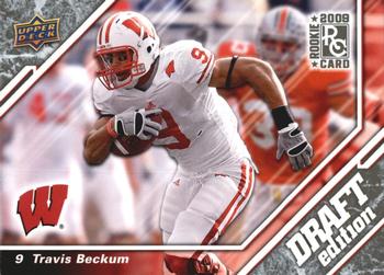 2009 Upper Deck Draft Edition - Brown #35 Travis Beckum Front